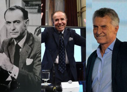 Martinez de Hoz, Menem y Macri